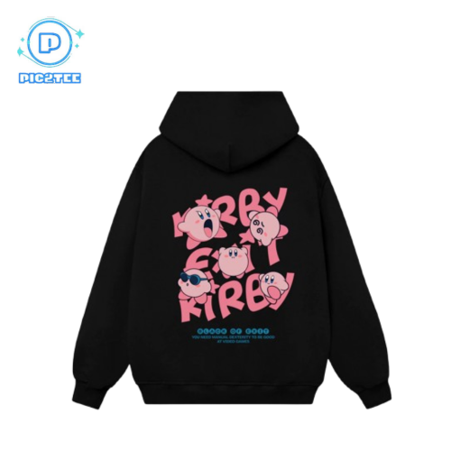 Áo hoodie KIBI nỉ bông cotton BLACK OF EXIT nam nữ form rộng thu đông Local Brand